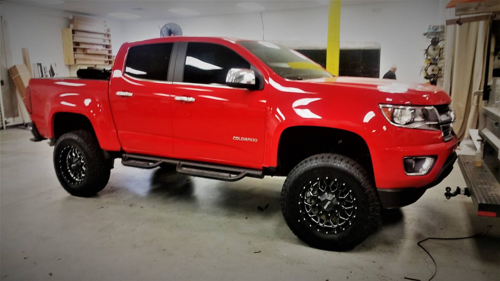 Lifted Chevrolet Colorado at MCOR Automotive