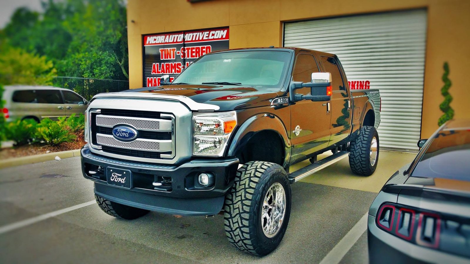 Lifted Ford Super Duty at MCOR Automotive